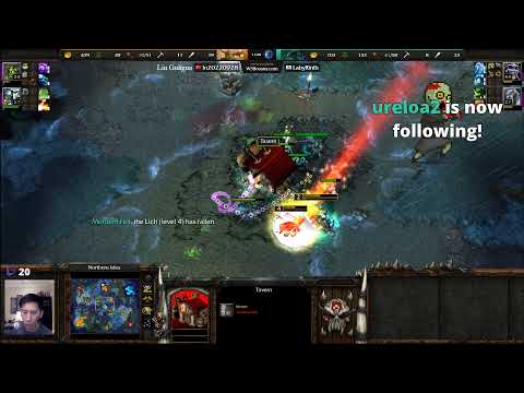 Lin Guagua (Orc) vs LabyRinth (UD) - WarCraft 3 - WC3322