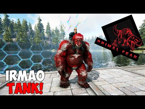 DOMAMOS O IRMÃO, O MAIS TANK DOS ALPHAS!! ep.19 - ARK PRIMAL FEAR GENESIS