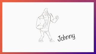 Sing 2 | How To Draw Johnny | Bonus Feature