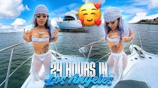 24 HRS IN LA WITH DABBGASM🥰✈️ (we almost missed our flight back)😳