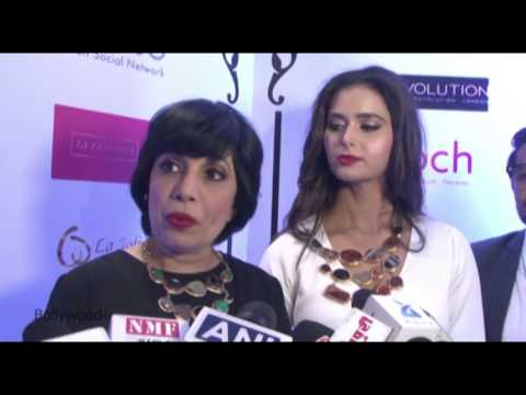 Manjari Phadnis, Meenakshi Dixit   Dipannita Sharma At Designer Nidhi Munim Summer Collection Fashio