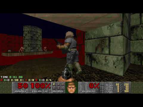Ultimate Doom E3M7 Coop UV-speed TAS in 0:26