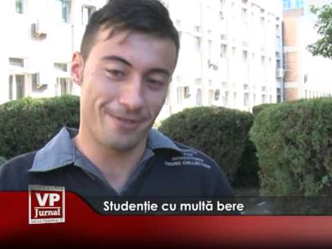 Studenție cu multă bere