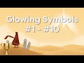 JOURNEY - Glowing Symbol Locations (#1 - #10) - Transcendence Trophy Guide (PS4)