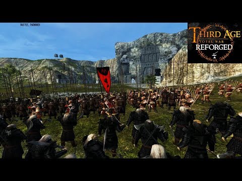 The Great Khazad Dum Hall Under Siege