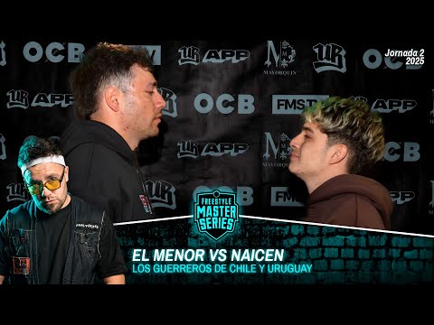 EL MENOR ARRASA CON EL REY DE URUGUAY *NAICEN VS EL MENOR* #FMSARGENTINA J2 MISTER EGO Votación