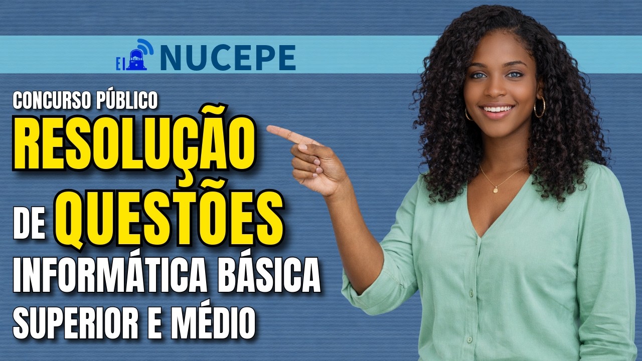NUCEPE (referencial) - Questões de informática para concursos públicos
