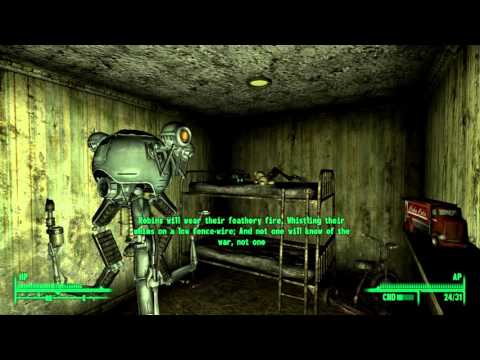Fallout 3 – Mister Handy Recites "There Will Come Soft Rains" ( Ray Bradbury/Sara Teasdale Tribute)