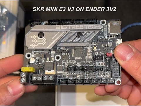 bigtreetech SKR MINI E3V3 on Creality Ender3v2