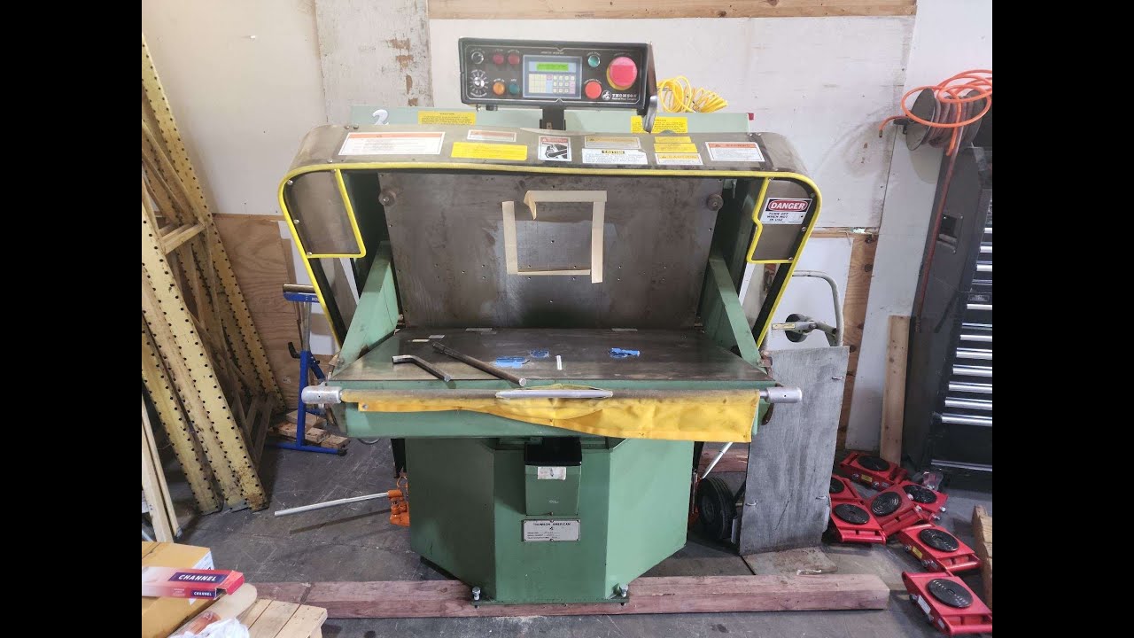 #105684 2000 Thomson American Clam Shell Die Cutter 28x40 Service Bindery