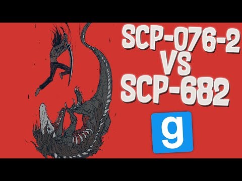 SCP RP // SCP-076-2 (Abel) VS SCP-682 ! - Garry's Mod