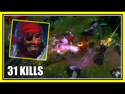 HoN Drunken Master Pro Gameplay - 788 XPM 702 GPM