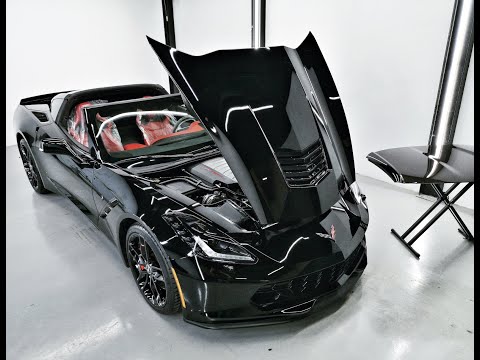 Corvette C7 gets a safe preservation detail and ceramic coatings
