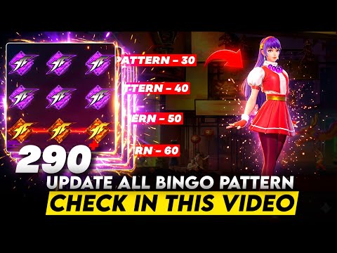 UPDATE ALL 290+ BINGO PATTERN KOF FOR PHASE 2...