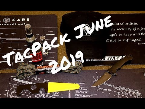 TACPACK Subscription Box Review - June 2019