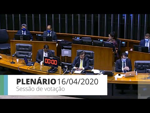 Plenário - Sessão virtual - Ampliação do auxílio emergencial - 16/04/20 - 17:57
