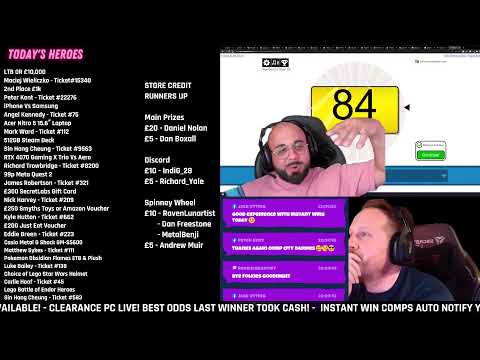 LIVE DRAW! - 26/06/23