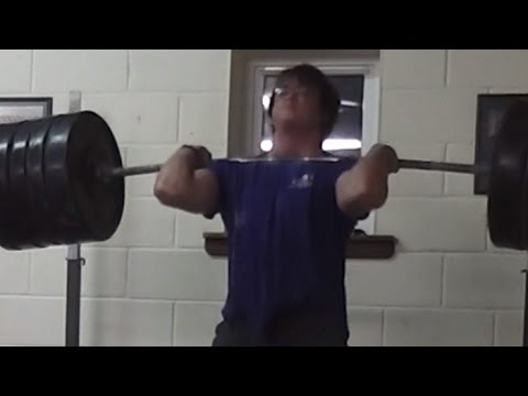 215kg Clean and Jerk @100kg