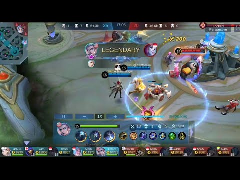 THE GODDESS OF LIGHTNING STRIKE EUDORA LEGENDARY IN MOBILE LEGENDS: BANG BANG