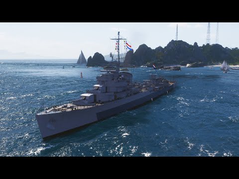 World of Warships | Tier X Premium Destroyer - Tromp