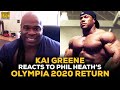 Kai Greene Reacts To Phil Heath's Olympia 2020 Return