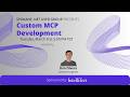 Spokane .NET User Group: Custom MCP Development