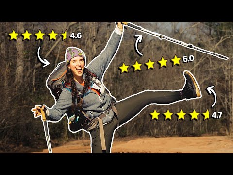 I Went BACKPACKING with the HIGHEST RATED GEAR on REI.com!!