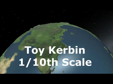 Toy Kerbal Solar System - 1/10th Scale Planets Mod