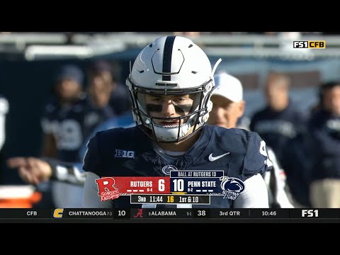 Rutgers vs Penn State College Football Full Game Highlights 2024