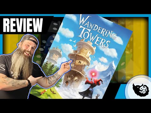 Kiesling and Kramer do it Again! Wandering Towers Board Game Review