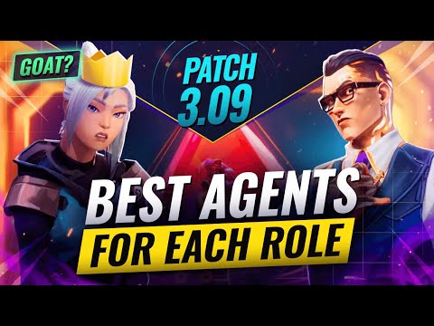 Ranking The BEST AGENTS In EACH ROLE! - Valorant Patch 3.09 Tier List