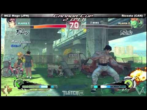 Canada Cup Gaming 2011 SSF4 AE MCZ Mago JPN vs Riceata CAN