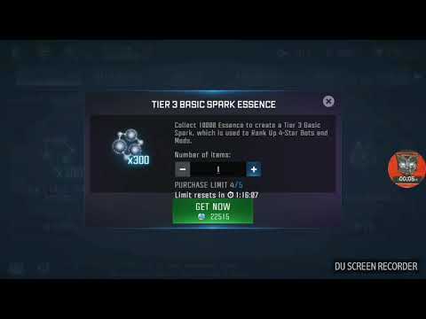 Raid event:claiming the tier3 basic spark essence- Transformers forged to fight