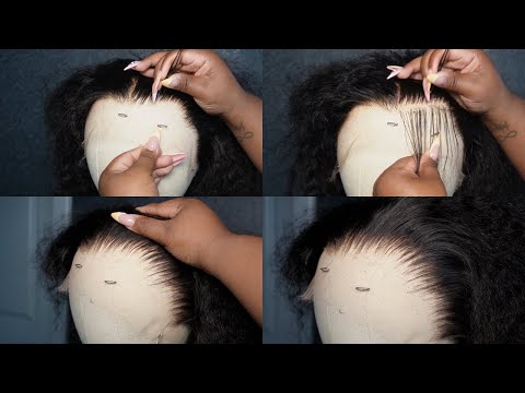 How To Pluck a Lace Front Wig To Look Natural | ULTIMATE PLUCKING TUTORIAL FOR BEGINNERS