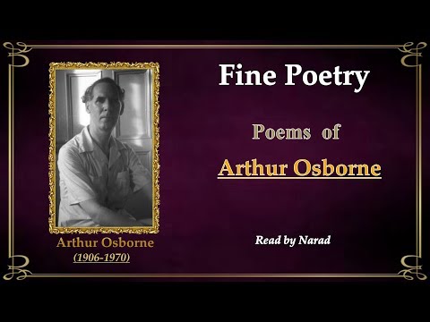 Fine Poetry - Poems of Arthur Osborne