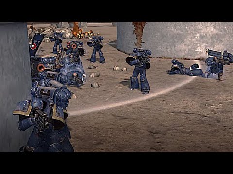 ULTIMATE MOD WARHAMMER 40K vs. STAR WARS | CIS Droids vs Ultramarines! - Men of War: Assault Squad 2