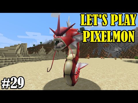 Shiny Gyarados - Let's Play Minecraft Pixelmon Episode 29