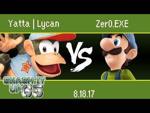Yatta | Lycan (Diddy Kong) vs Zer0.EXE (Luigi) - SIU 65 - Wii U