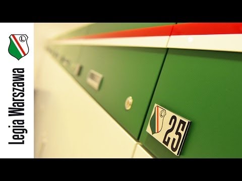 Nowa szatnia Legii Warszawa