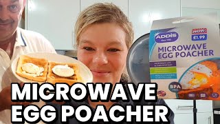 ADDIS Microwave Egg Poacher | B&M £1.99p