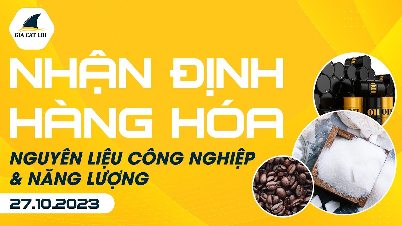 Nhận Định Hàng Hoá Năng Lượng & Nguyên Liệu Công Nghiệp 27/10/2023