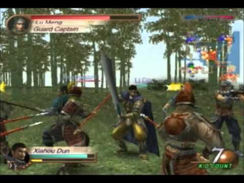 Let's Play Dynasty Warriors 3- Xiahou Dun pt 5-1 (He Fei)