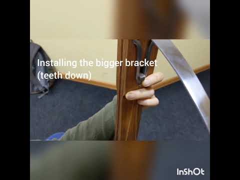 Assembling of medieval crossbow