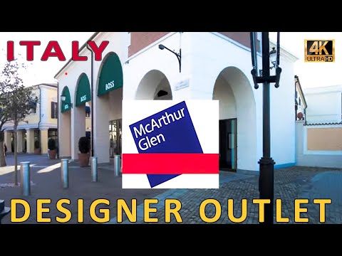 🇮🇹Designer Outlet in Venice - Noventa di Piave - McArthurGlen - 4K Walking in January 2023