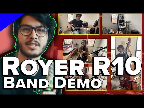 Royer R10 Full band demo | One Mic Challenge