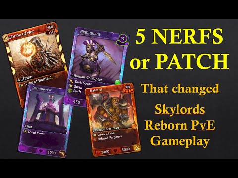 5 Skylords Reborn NERFS that changed PVE gameplay