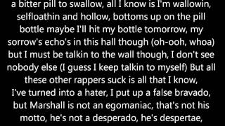 Eminem - Talkin 2 Myself ft. Kobe (Lyrics)
