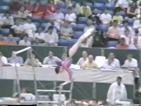 1989 European Championships   Monica Zabrzova CZE UB