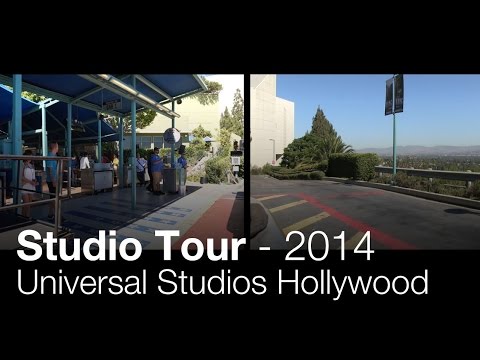 Studio Tour 2014 - Complete Experience (Both Sides) - Universal Studios Hollywood (4K)