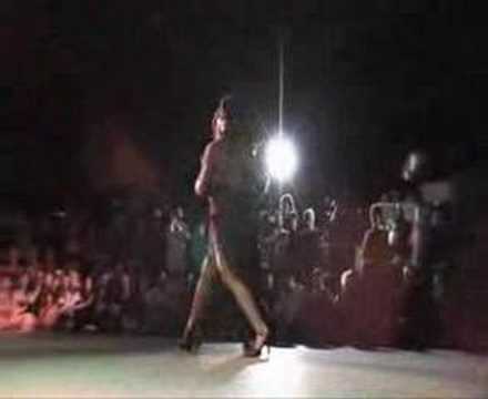  Lucia Mazer  and  Mariano Frumboli  are  dancing  to  the  tango  "  Soledad (Piazolla)  "